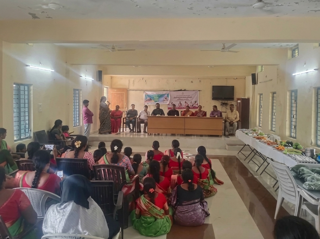 నవాబ్ పేటలో పోషణ మాసం కార్యక్రమం