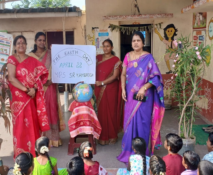 మోడల్ స్కూల్‌లో ఘనంగా ధరిత్రీ దినోత్సవం