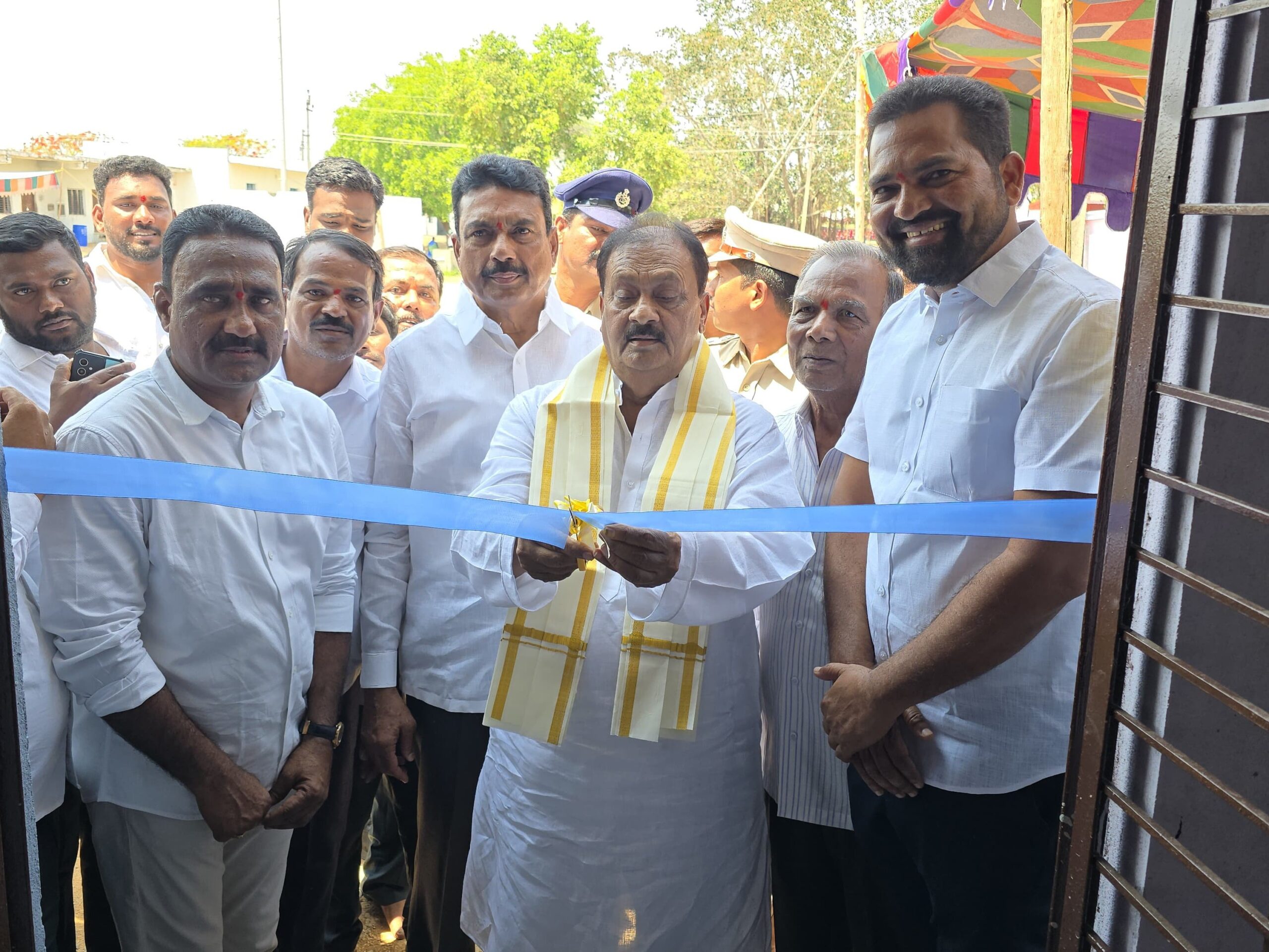 కాలక్షేప మండపాన్ని ప్రారంభించిన ప్రభుత్వ సలహాదారు