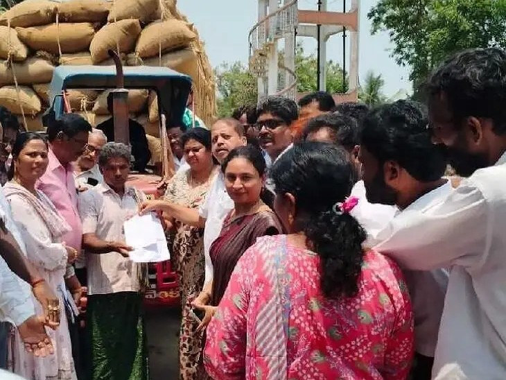 రైతుల కోసం 16 ధాన్యం విక్రయ కేంద్రాలు