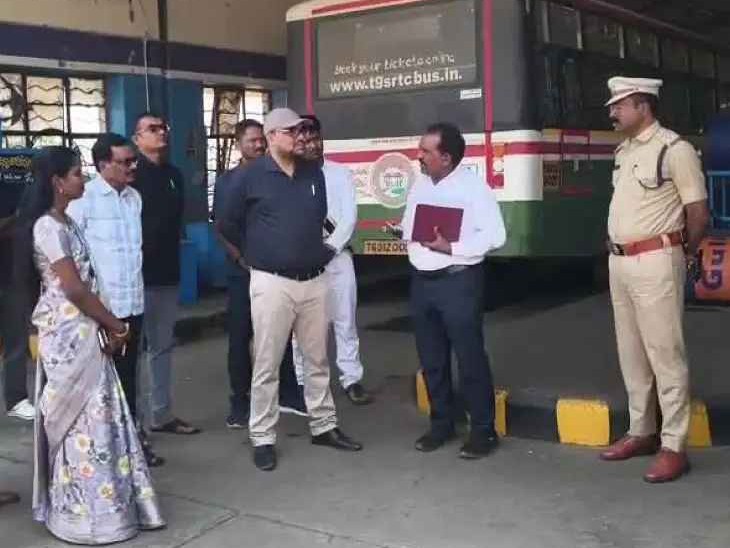 ఆర్టీసీ సమ్మెపై కలెక్టర్ తనిఖీ