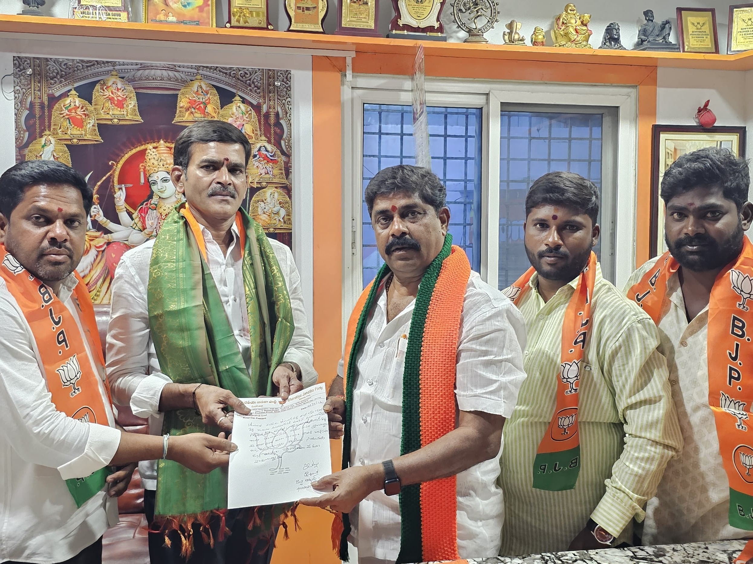 BJP అధ్యక్షుడిగా శ్రీనివాస్ రెడ్డి