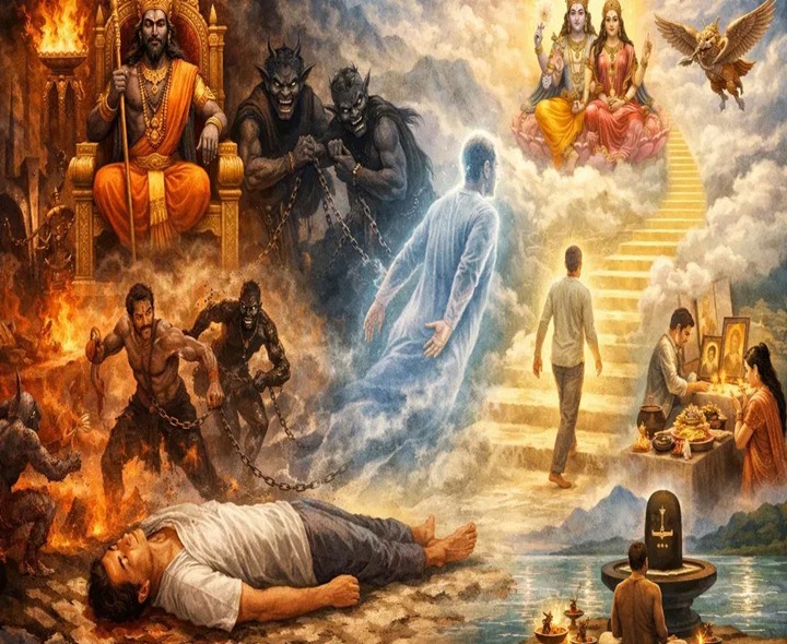 మనిషి ఆత్మ 13 రోజులు ఏం చేస్తుందంటే?