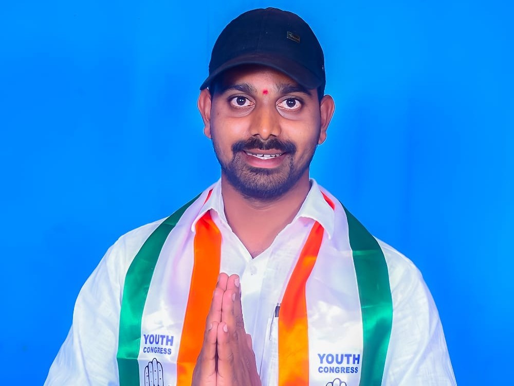 యూత్ కాంగ్రెస్ అధ్యక్షుడిగా గంట కృష్ణారెడ్డి