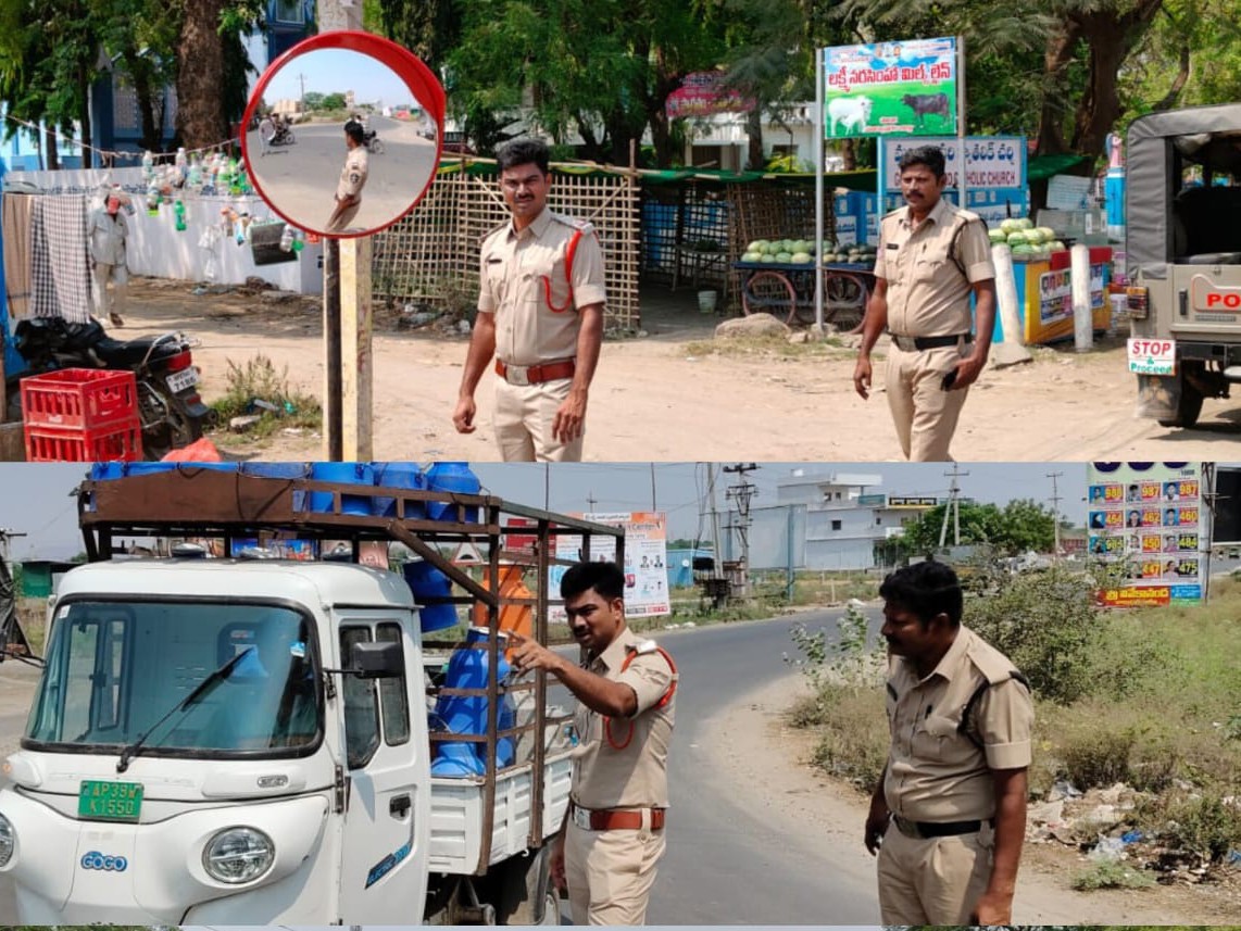 ప్రమాదకర మలుపుల వద్ద కాన్వెక్స్ మిర్రర్లు ఏర్పాటు