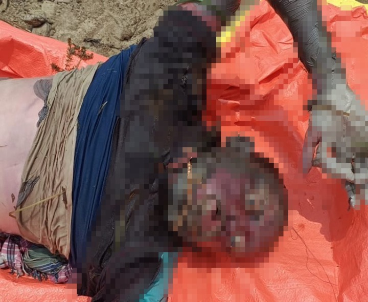 ఇసుక ర్యాంపు వద్ద గుర్తు తెలియని మృతదేహం లభ్యం