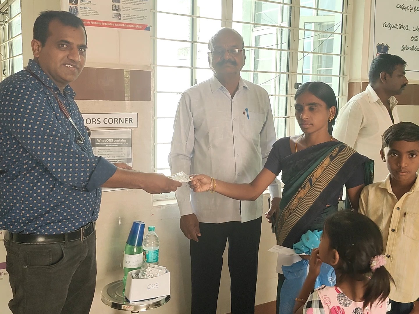 CHCలో ఓఆర్ఎస్ కేంద్రం ప్రారంభం