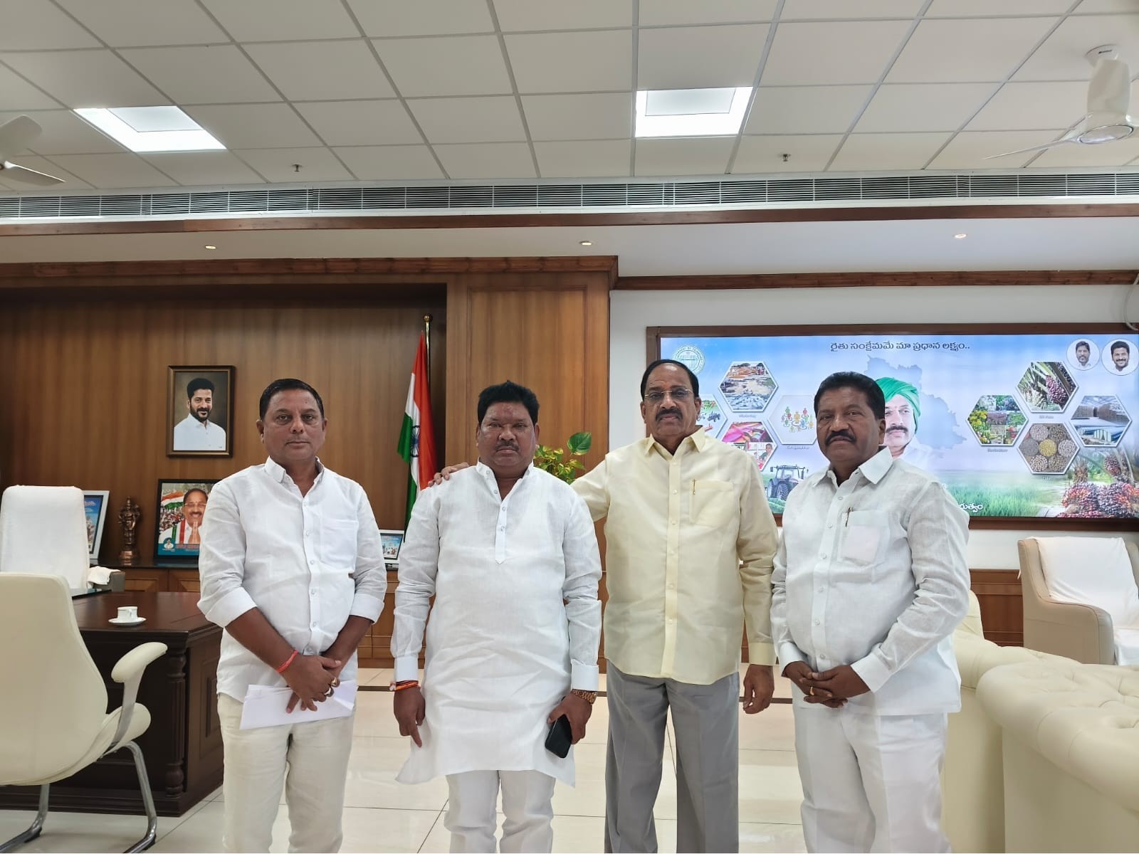 జొన్నల కొనుగోలును ప్రారంభించారని మంత్రికి వినతి