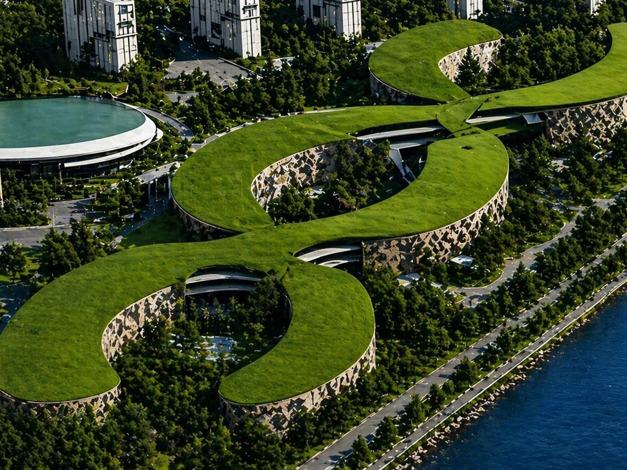 డీఎన్ఏ ఆకారంలో బిట్స్ క్యాంపస్