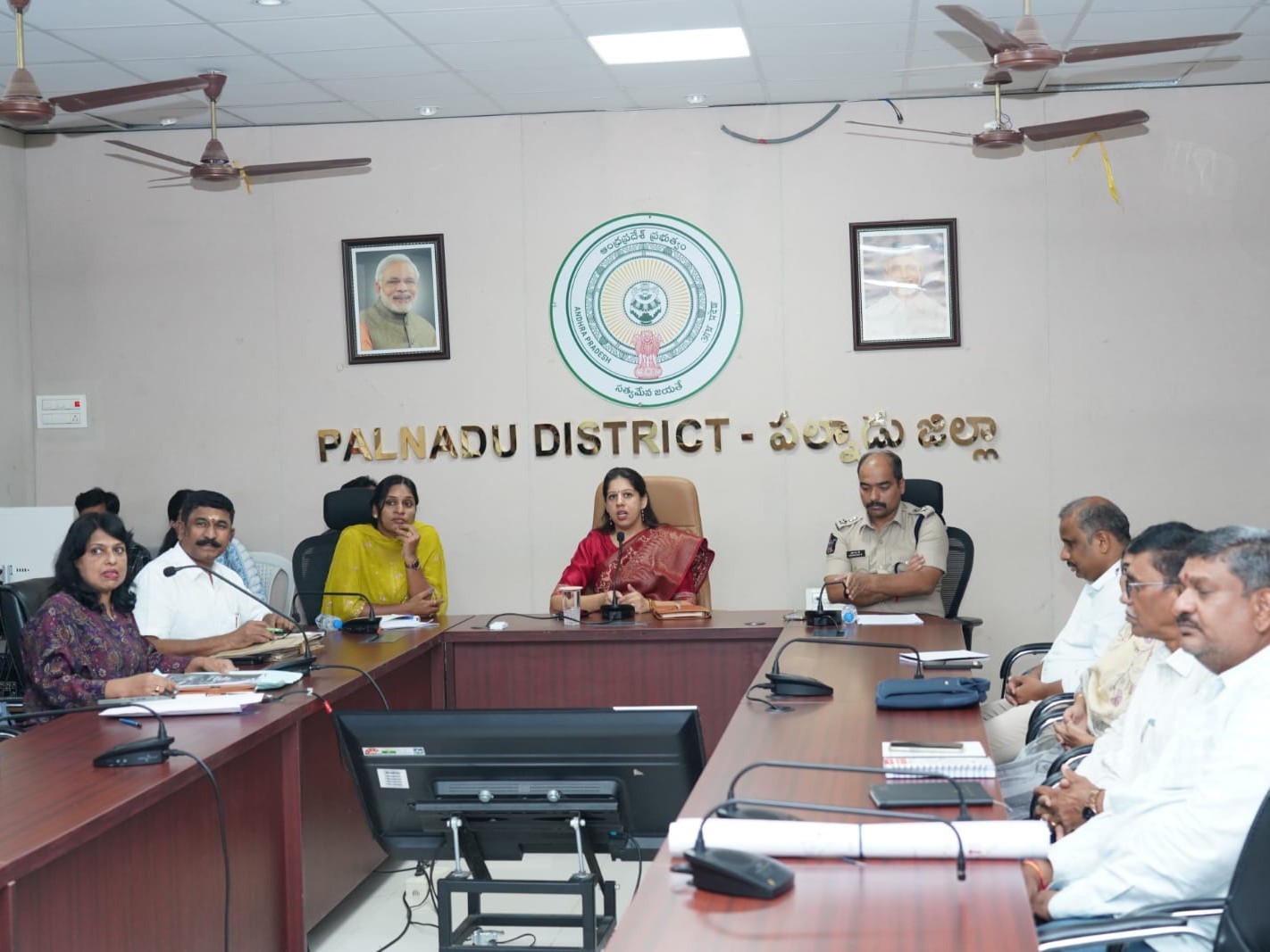 కోటప్పకొండ అభివృద్ధి పనులపై కలెక్టర్ సమీక్ష