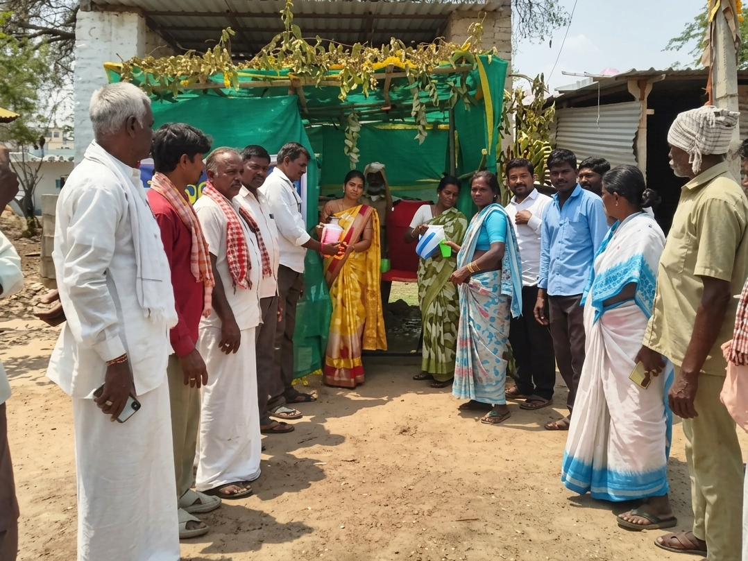 పులిమామిడిలో చలివేంద్రం ప్రారంభం