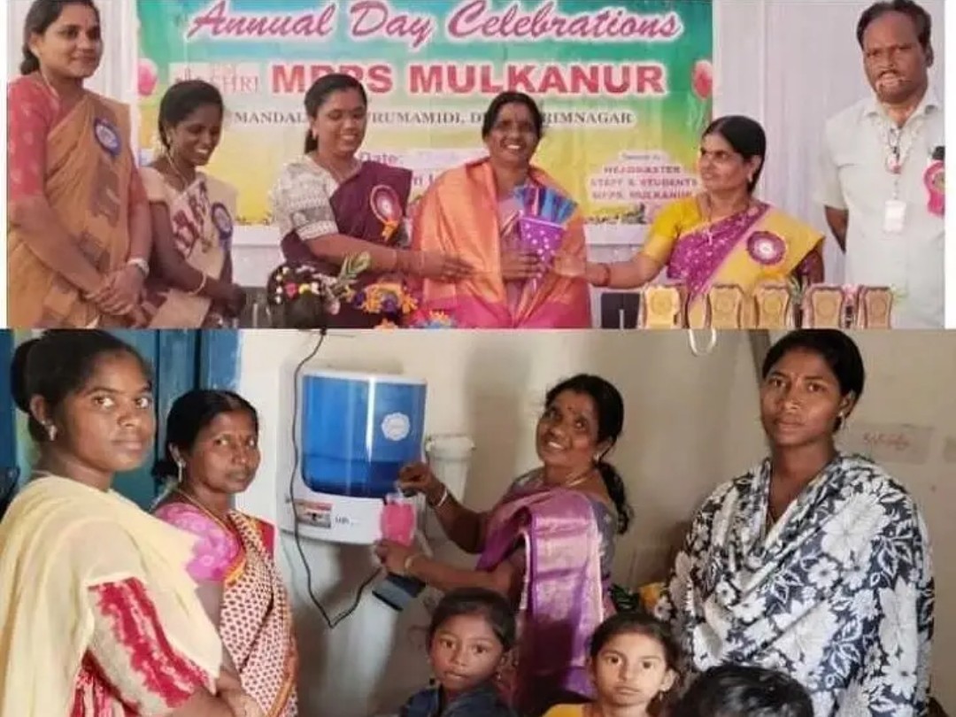 ప్రభుత్వ పాఠశాలలో వార్షికోత్సవ వేడుకలు