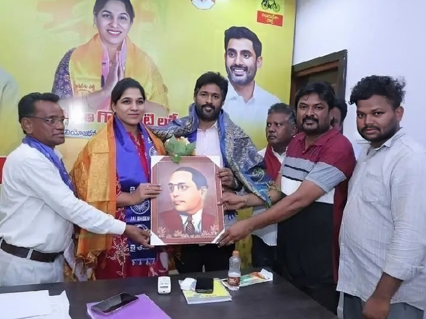 గొట్టిపాటికి కృతజ్ఞతలు తెలిపిన దళిత నేతలు