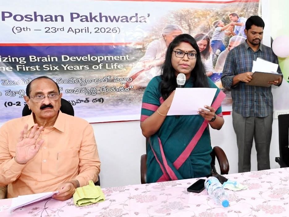 కైకలూరులో ముగిసిన పోషణ పక్వాడ కార్యక్రమం