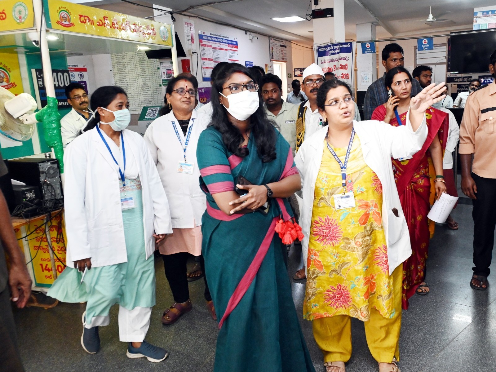 ప్రభుత్వ ఆసుపత్రిను పరిశీలించిన కలెక్టర్