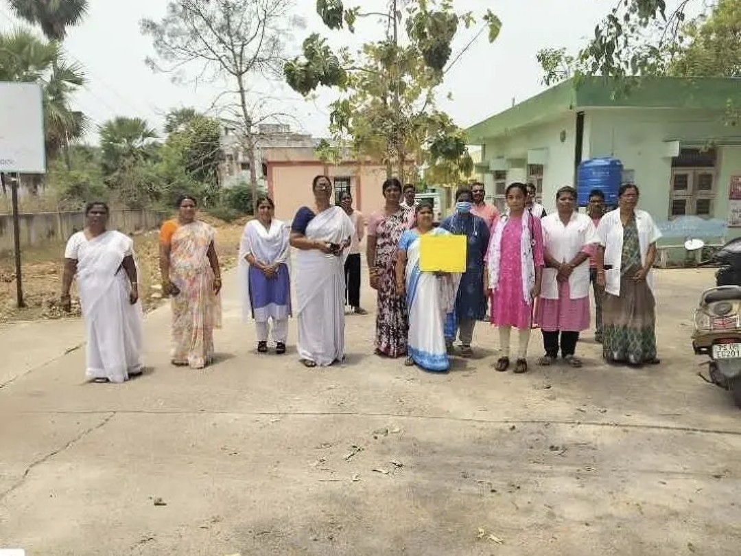 వెంకటాపూర్‌లో ప్రపంచ మలేరియా దినోత్సవ ర్యాలీ