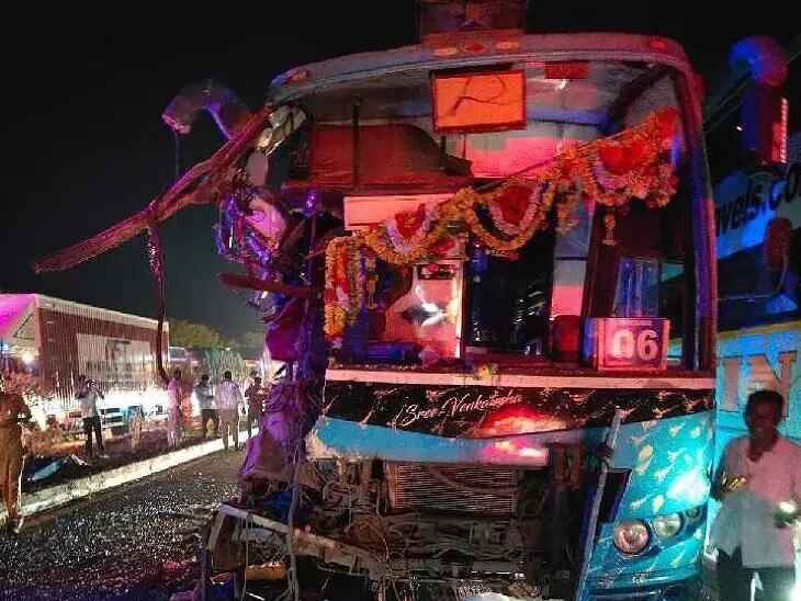 రోడ్డు ప్రమాదం.. ప్రయాణికులకు తీవ్ర గాయాలు