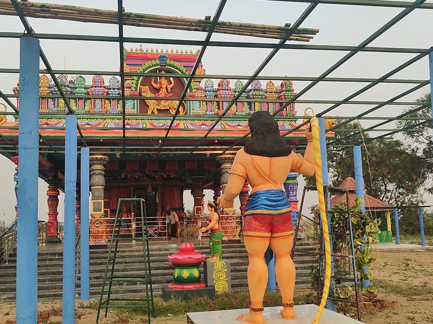 పెద్దమ్మ పెద్దరాజుల కళ్యాణ మహోత్సవాలకు సిద్ధం