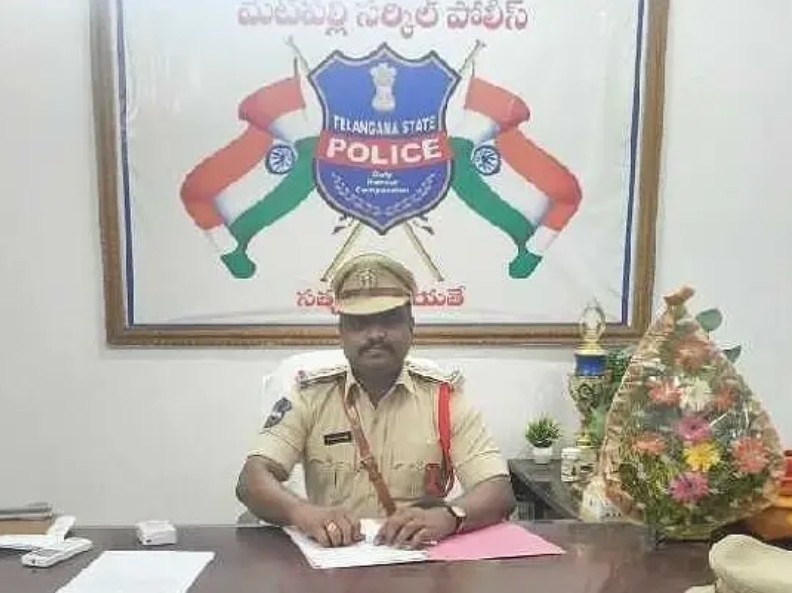 మెట్‌పల్లి సీఐగా బాధ్యతలు స్వీకరించిన సురేష్ బాబు