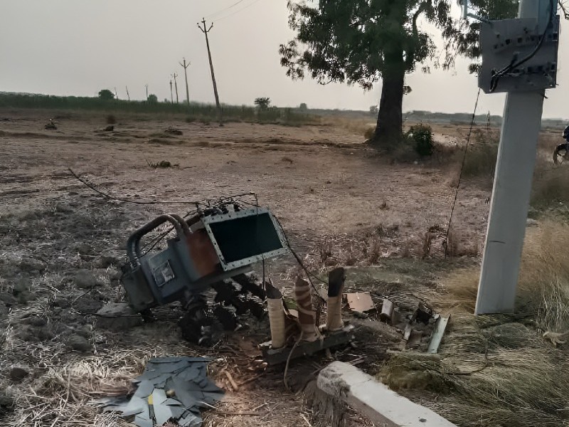విద్యుత్ ట్రాన్స్‌ఫార్మర్ వైర్ల చోరీ