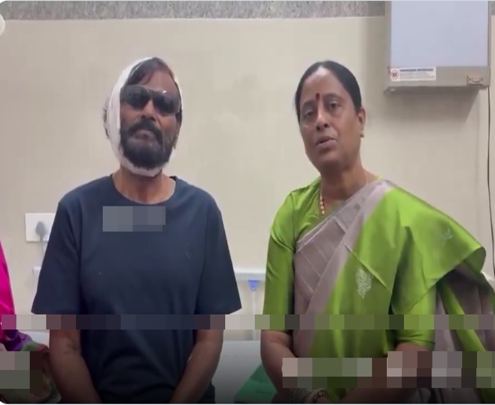 దుశ్చర్లను పరామర్శించిన కొండా సురేఖ