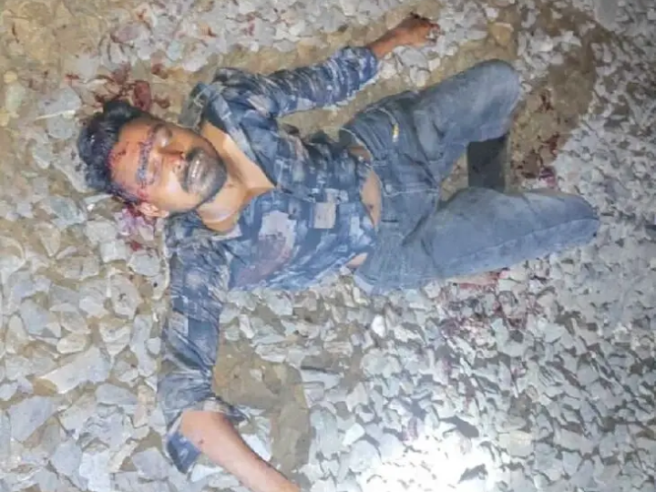 ట్రైన్ నుంచి జారిపడిన యువకుడికి గాయాలు