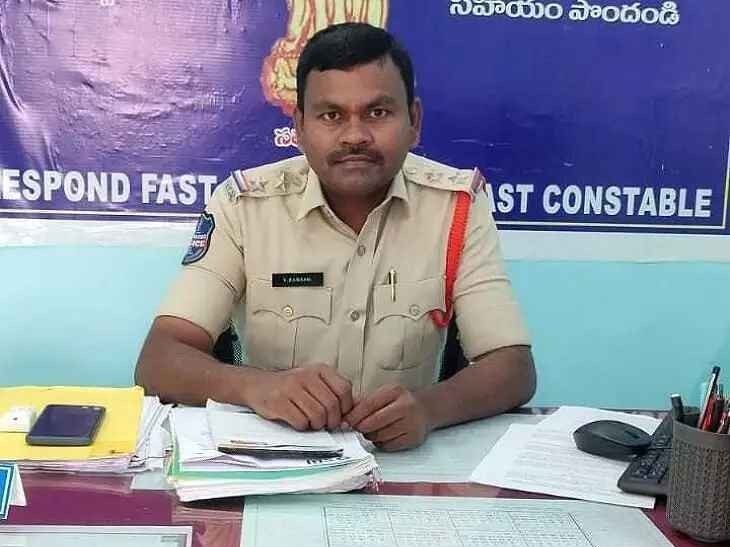 ట్రాక్టర్ ఢీకొని భవన నిర్మాణ కార్మికుడు మృతి