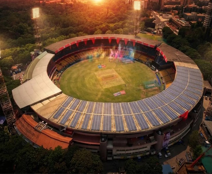 చిన్నస్వామి స్టేడియంలో భద్రతా కలకలం