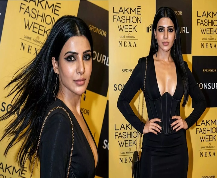 స్టైలిష్ లుక్‌లో సమంత గ్లామర్ షో