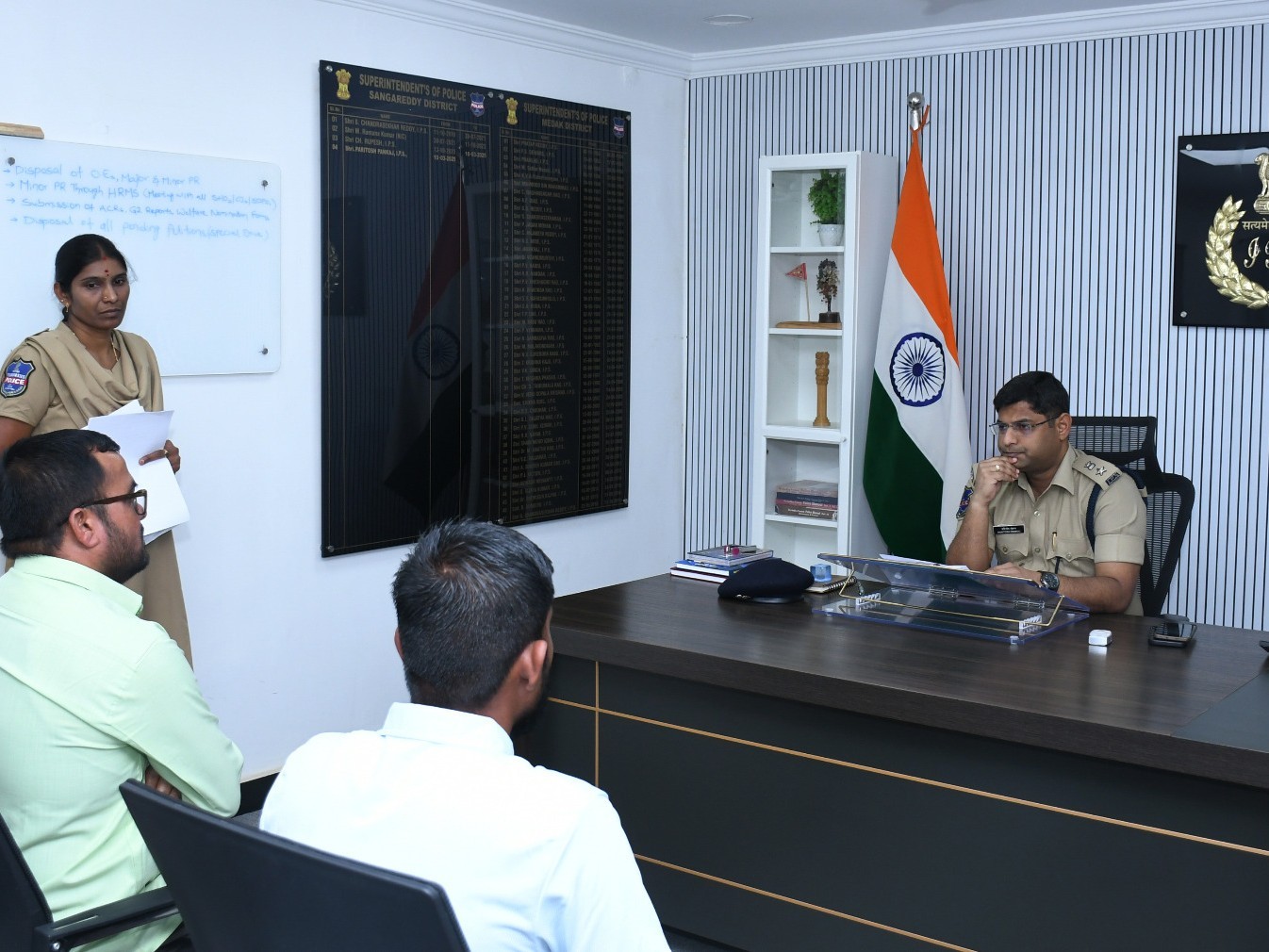 జిల్లా పోలీసు కార్యాలయంలో ప్రజావాణి