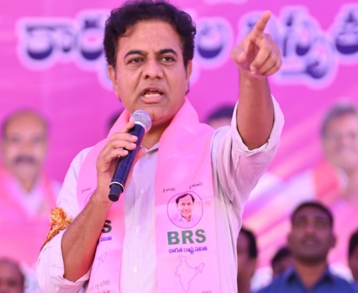 మహిళా రిజర్వేషన్లపై బీఆర్‌ఎస్ తీర్మానం: KTR