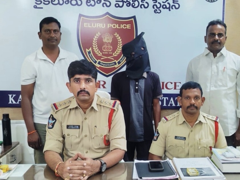 కైకలూరులో ఏటీఎం దొంగ అరెస్ట్