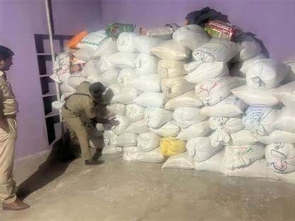 అక్రమ పీడీఎస్ బియ్యం స్వాధీనం..కేసు నమోదు