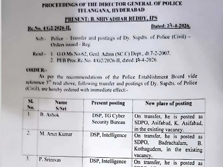 భద్రాచలం నూతన ఎస్డీపీవోగా అరుణ్‌ కుమార్‌