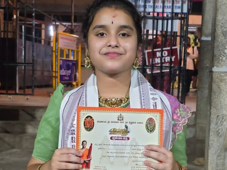 సంగీత కచేరిలో సత్తా చాటిన మహతి