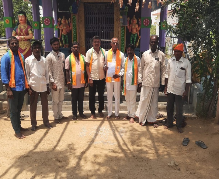 బస్వాపూర్ బీజేపీ బూత్ కమిటీ కార్యవర్గం ఎన్నిక