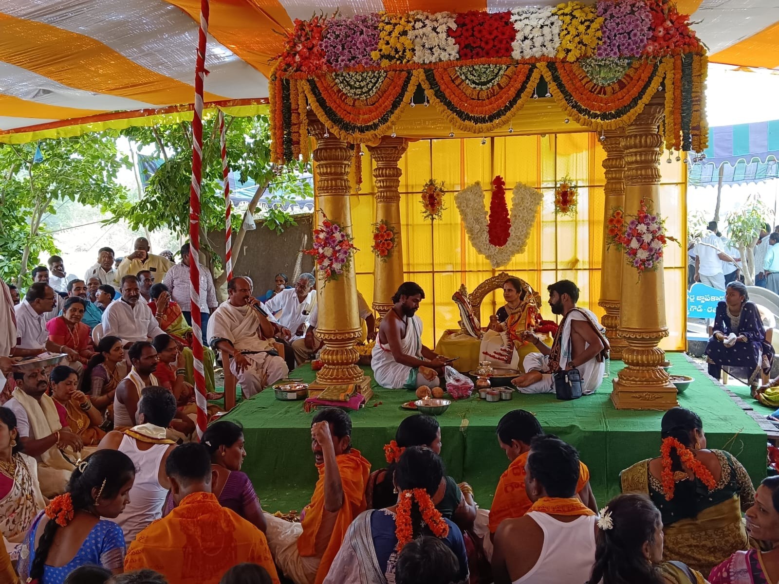 జగదేవపూర్‌లో వేడుకగా ఎల్లమ్మ కళ్యాణం