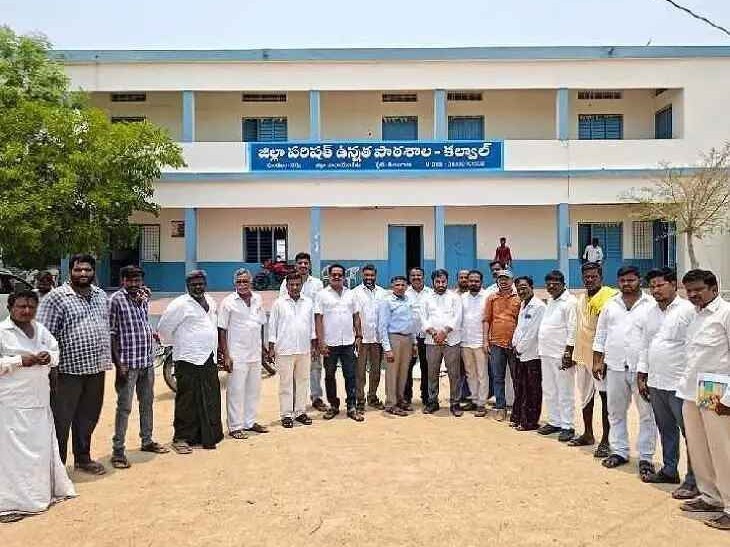 కల్వాల పాఠశాల అభివృద్ధి పనులు ప్రారంభం