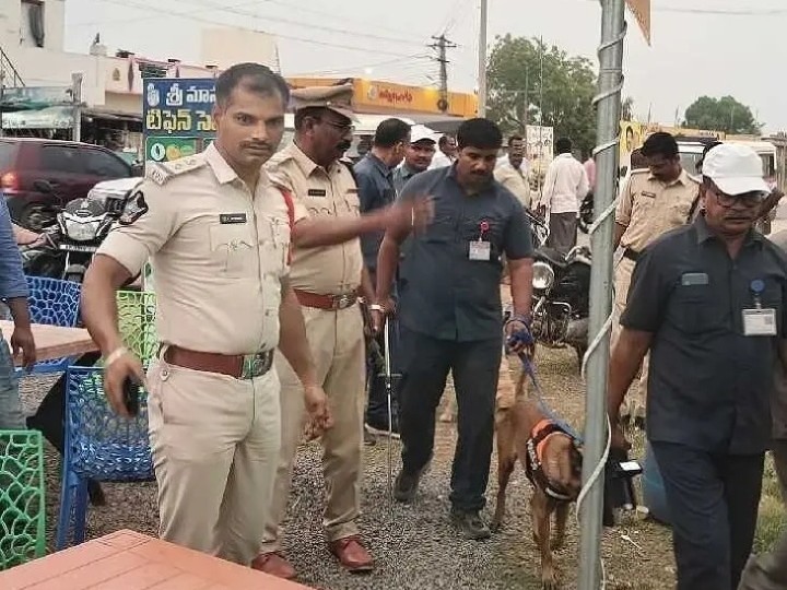 దర్శిలో డాగ్ స్క్వాడ్ తనిఖీలు