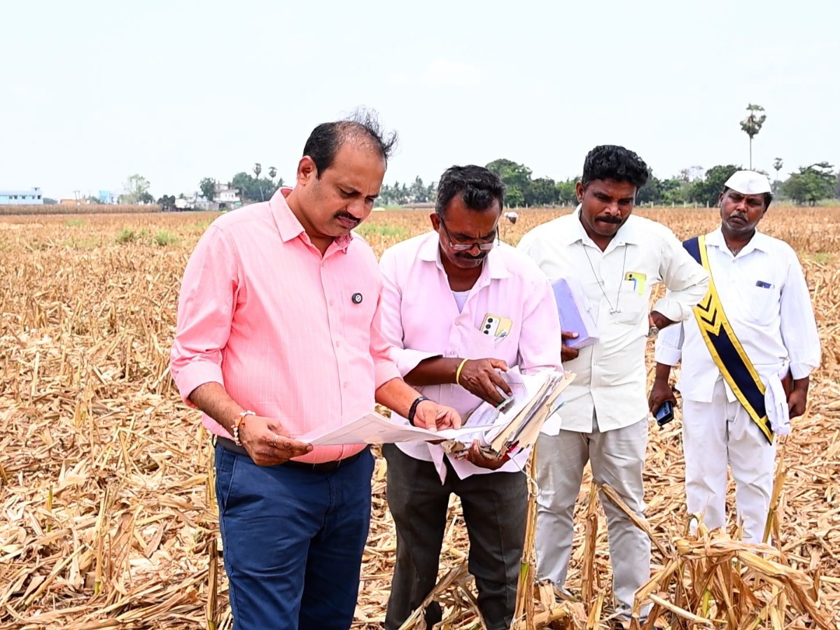 ప్రభుత్వ స్థలాన్ని స్వాధీనం చేసుకున్న తహసీల్దార్