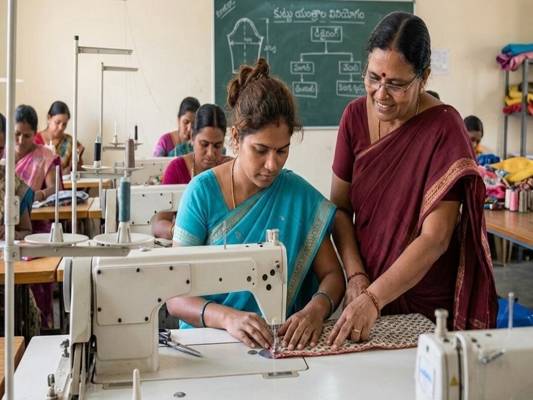 నిరుద్యోగ మహిళలకు టైలరింగ్ ఉచిత శిక్షణ