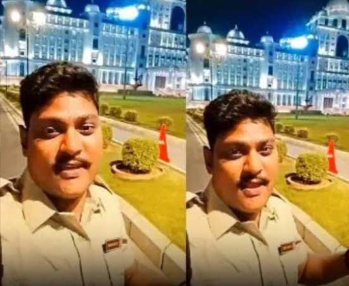 పోలీస్ యూనిఫాంలో రీల్స్.. వ్యక్తి అరెస్ట్