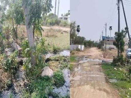 అటకెక్కిన పరిశుభ్రత.. రోడ్లపై పారుతున్న మురుగు..