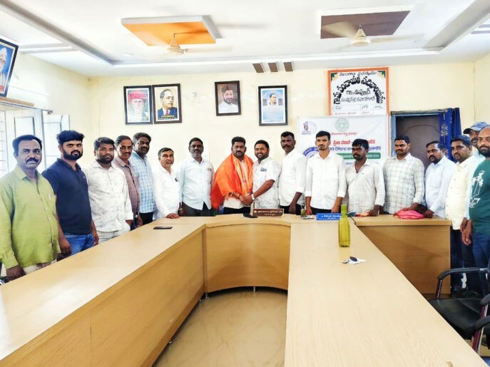 ప్రభుత్వ పంచాయతీ రాజ్ ట్రిబ్యునల్ మెంబెర్‌కి సన్మానం