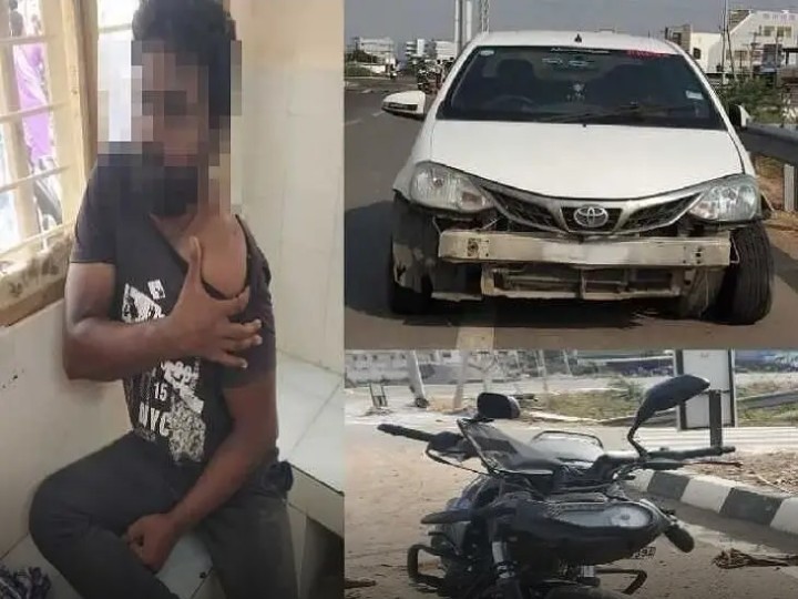 మాచర్లలో రోడ్డు ప్రమాదం