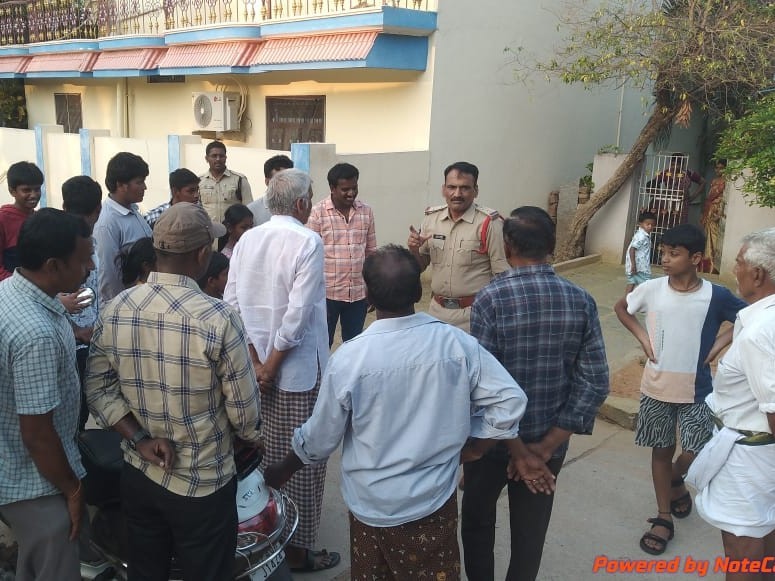 కొత్తపల్లిలో విజిబుల్ పోలీసింగ్ కార్యక్రమం