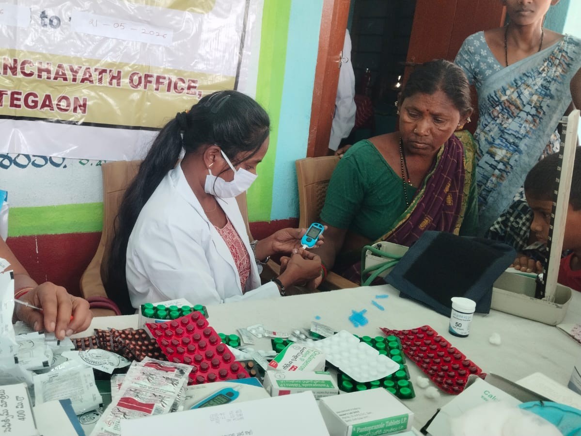 పలు గ్రామాల్లో ఉచిత వైద్య శిబిరాలు ఏర్పాటు