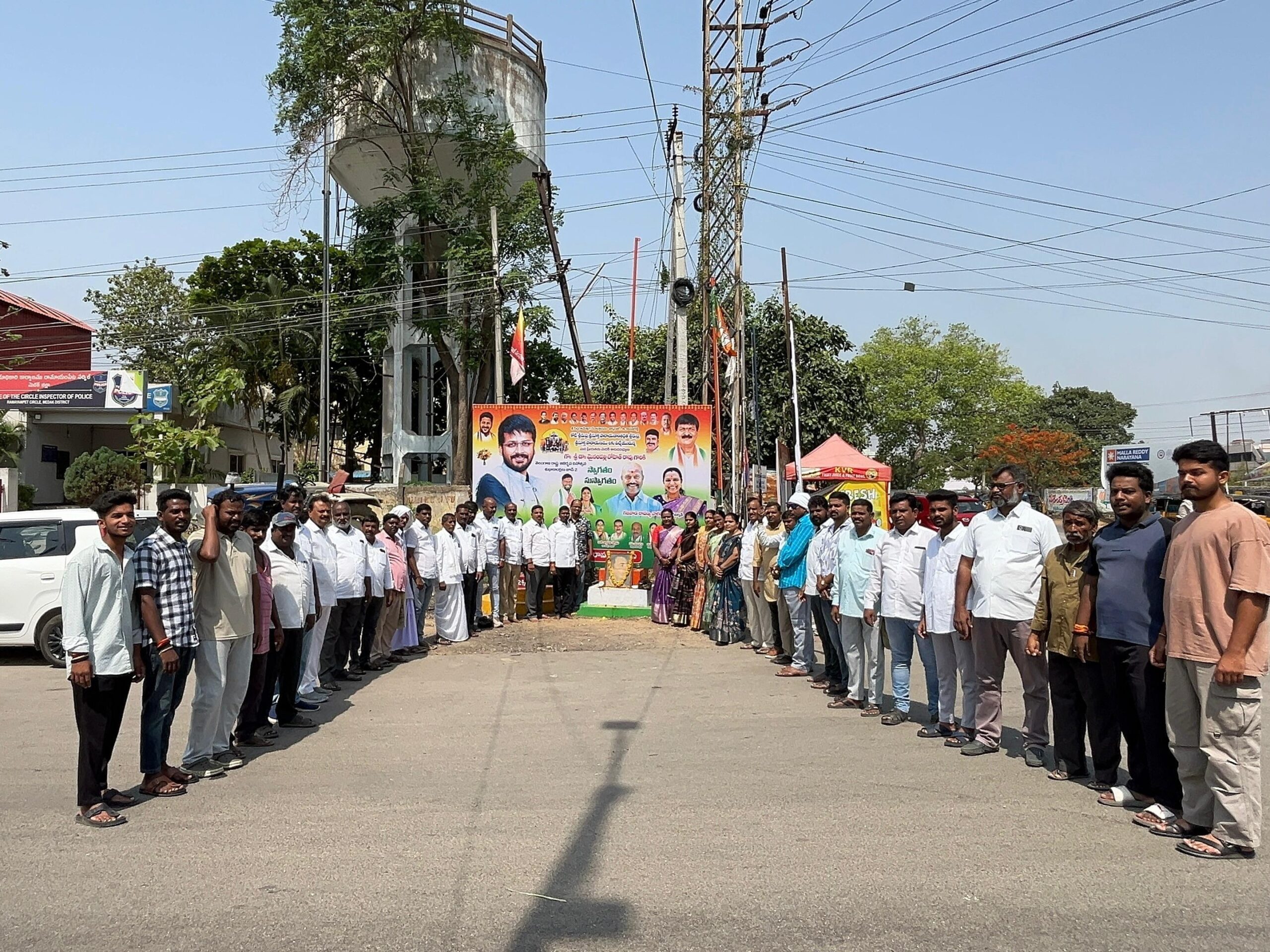 ​రామాయంపేటలో రాజీవ్ గాంధీ వర్ధంతి వేడుకలు