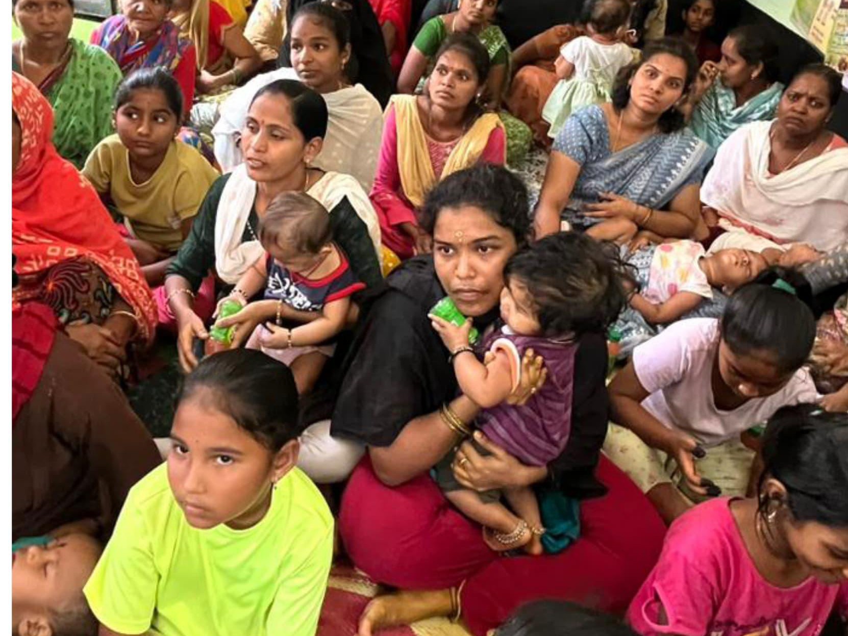 అంగన్ వాడీ కేంద్రంలో ‘క్రేచే’ కేంద్రం ఏర్పాటు