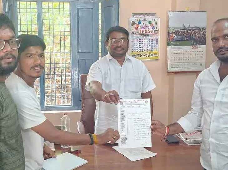 స్థల ఆక్రమణపై ఫిర్యాదు